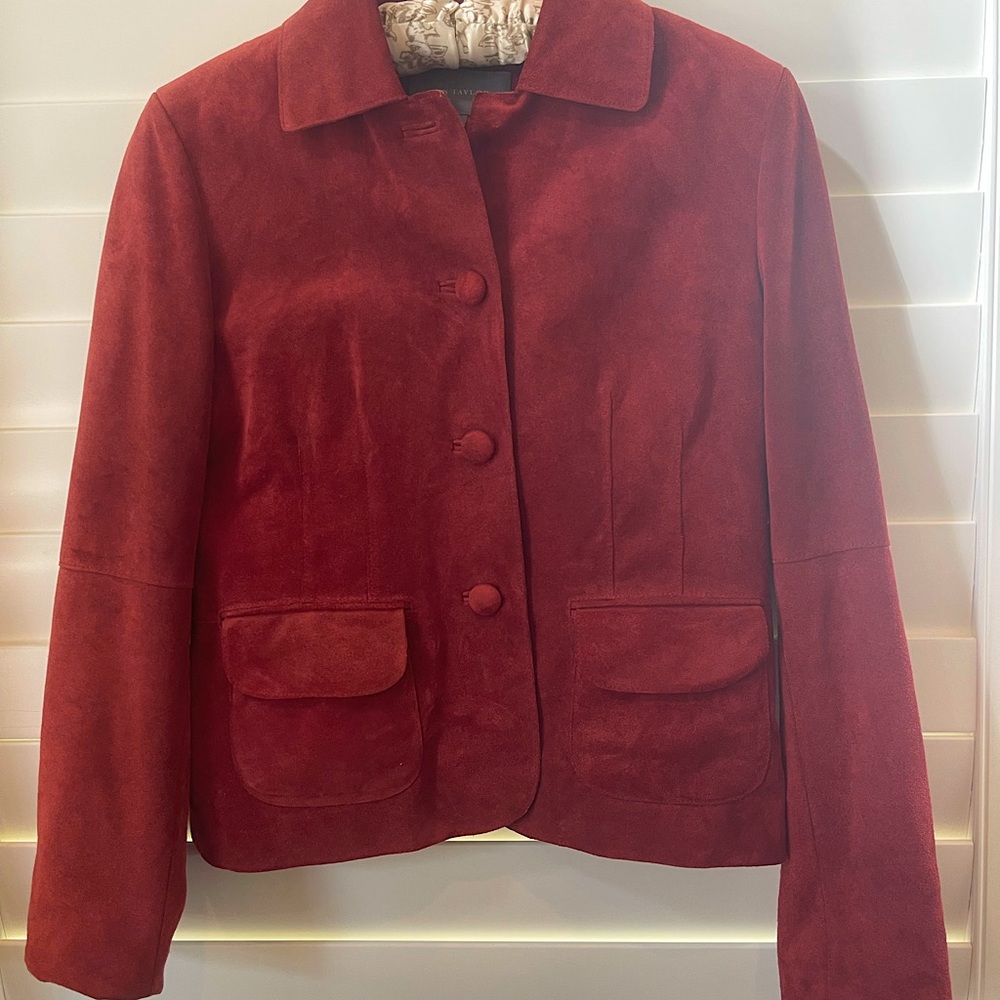 Ann Taylor Suede Jacket